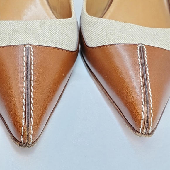 Christian Louboutin Slingback Pump Shoe Heel 39 9 - Picture 7 of 16